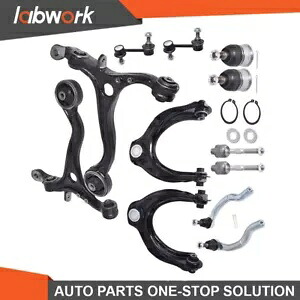 Labwork サスペンションキット フロントロアコントロールアームボールジョイント 08-12 アコード用 12個 Labwork Suspension Kit Front Lower Control Arm Ball Joint For 08-12 Accord 12pc 【並行輸入品】