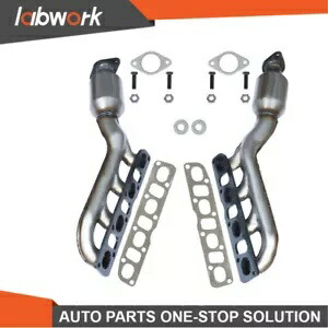 Labwork 左右触媒コンバータ 2004-2015 日産 タイタン 5.6L 用 Labwork Right & Left Catalytic Converters For 2004-2015 Nissan Titan 5.6L 【並行輸入品】
