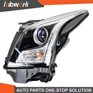 Labwork ヘッドライト 2013-2018 キャデラック ATS ハロゲンプロジェクター用クリアレンズ左 Labwork Headlight For 2013-2018 Cadillac ATS Halogen Projector Clear Lens Left 【並行輸入品】