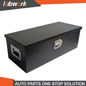 Labwork 30 ブラック アルミニウム ダイヤモンド プレート ダンプ トレーラー ボックス 牽引 & 運搬トラック Labwork 30 Black Aluminum Diamond Plate Dump Trailer Box TowIng & HaulIng Truck 【並行輸入品】