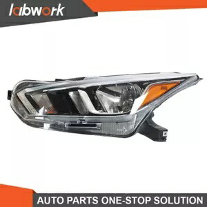 Labwork ヘッドライト 2020-2021 日産ヴァーサ S SV ハロゲンクロームクリアレンズ左 Labwork Headlight For 2020-2021 Nissan Versa S SV Halogen Chrome Clear Lens Left 【並行輸入品】