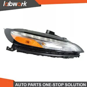 Labwork ヘッドライト 2014-2018 ジープ チェロキー ハロゲン DRL とバラスト右付き Labwork Headlight For 2014-2018 Jeep Cherokee Halogen w/ DRL And Ballast Right 【並行輸入品】