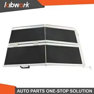 Labwork 4FT マルチフォールド ブリーフケース アルミニウム 車椅子 積載スロープ 定格 600 ポンド Labwork 4FT Multi Fold Breifcase Aluminum Wheelchair Loading Ramp Rated 600 LB 【並行輸入品】