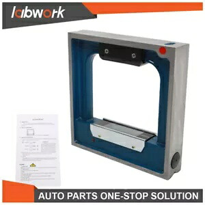 Labwork 高精度フレーム水準器 8 x 8 インチ、感度 0.0002 インチ Labwork High Precision Frame Spirit Level 8 x 8 Inch Sensitivity 0.0002 Inch 【並行輸入品】