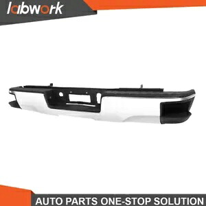 Lawork クローム リアステップバンパー 2014-2018 シボレー シルバラード/GMC シエラ 1500 用 Lawork Chrome Rear Step Bumper For 2014-2018 Chevy Silverado/GMC Sierra 1500 【並行輸入品】