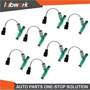Labwork 8 個アップグレード燃料インジェクター 1996-1999 ダッジラムダコタ 5.2L 5.9L 用 Labwork 8 Pcs Upgrade Fuel Injectors For 1996-1999 Dodge Ram Dakota 5.2L 5.9L 【並行輸入品】