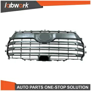 Labwork フロントグリル 2022-2024 トヨタ タンドラ プラスチック マット交換用 Labwork Front Grille For 2022-2024 Toyota Tundra Plastic Matte Replacement 【並行輸入品】