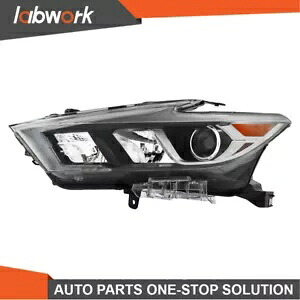 Labwork ヘッドライト 2016-2018 日産マキシマ フル LED クロームハウジング左側 Labwork Headlight For 2016-2018 Nissan Maxima Full LED Chrome Housing Left Side 【並行輸入品】