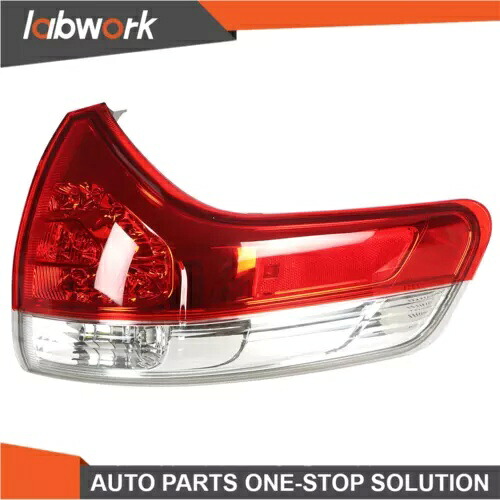 Labwork アウターテールライト 2011-2014 トヨタ シエナ リアブレーキランプ右側 Labwork Outer Tail Light For 2011-2014 Toyota Sienna Rear Brake Lamp Right Side 【並行輸入品】