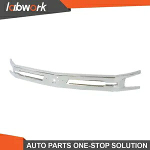 Labwork フロントセンターグリル 2019-2022 シボレー Silverado1500 クローム Labwork Front Center Grille For 2019-2022 Chevrolet Silverado1500 Chrome 【並行輸入品】