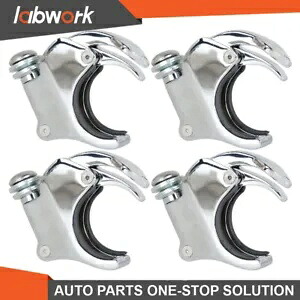 Labwork 49 ミリメートルフロントガラスウィンドスクリーンクランプ Dyna Glide FXDB FXDF 2002-2016 4 個 Labwork 49mm Windshield Windsreen Clamps For Dyna Glide FXDB FXDF 2002-2016 4Pcs 【並行輸入品】