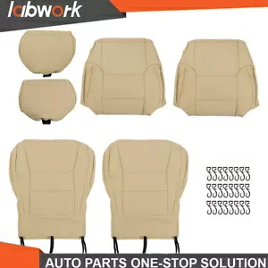 Labwork フロントシートカバー 1996-02 トヨタ 4 ランナー左右ボトムトップベージュ Labwork Front Seat Cover For 1996-02 Toyota 4Runner Left Right Bottom Top Beige 【並行輸入品】