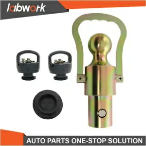Labwork ラムトラック F13 用 30000 ポンド容量グースネックボール & 安全チェーンキット Labwork 30000 lbs Capacity Gooseneck Ball & Safety Chain Kit For Ram Trucks F13 【並行輸入品】 44,220円