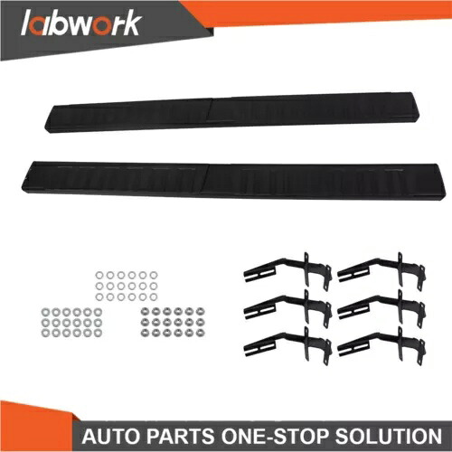 Labwork ランニングボード 15-22 フォード F-150 スーパークルーキャブ 6インチ サイドステップ ナーフバー用 Labwork Running Boards For 15-22 Ford F-150 Super Crew Cab 6\