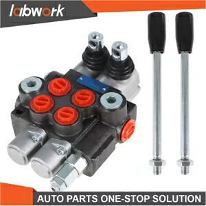 Labwork 2 スプール油圧モノブロック複動制御バルブ、11GPM、SAE ポート Labwork 2 Spool Hydraulic Monoblock Double Acting Control Valve, 11GPM,SAE Ports 【並行輸入品】