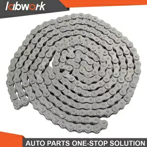 Labwork ローラー チェーン #40SS ステンレススチール x 10 フィート + 無料接続リンク 1 個 Labwork Roller Chain #40SS Stainless Steel x 10 Feet+1 Free Connecting Links 【並行輸入品】
