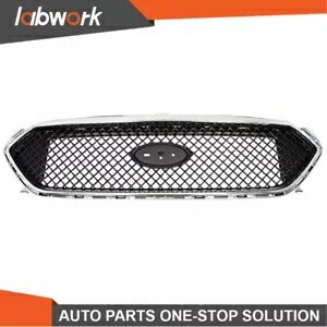 Labwork フロントアッパーグリル 2013-2019 トーラスフォード SHO ブラック&クローム DG1Z8200DC Labwork Front Upper Grille For 2013-2019 Taurus Ford SHO Black&Chrome DG1Z8200DC 【並行輸入品】