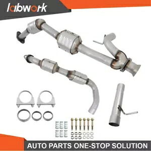 Labwork 左 + 右触媒コンバータ 2003-2004 フォード エクスペディション 5.4L 用 Labwork Left+Right Catalytic Converters For 2003-2004 Ford Expedition 5.4L 【並行輸入品】