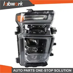 Labwork ヘッドライト 2020-23 シルバラード 2500HD 3500HD LED 右側クリアレンズ用 Labwork Headlight For 2020-23 Silverado 2500HD 3500HD LED Right Side Clear Lens 【並行輸入品】