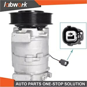 Labwork A/C AC コンプレッサー&クラッチ 2003-2007 ホンダ アコード 2.4L CO 28003C Labwork A/C AC Compressor&Clutch For 2003-2007 Honda Accord 2.4L CO 28003C 【並行輸入品】