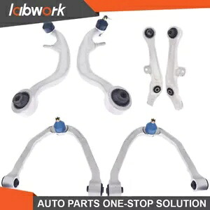 Labwork フロントサスペンションロアコントロールアーム 6pc キットセット G35 350Z RWD クーペ用 Labwork Front Suspension Lower Control Arm 6pc Kit Set For G35 350Z RWD Coupe 【並行輸入品】