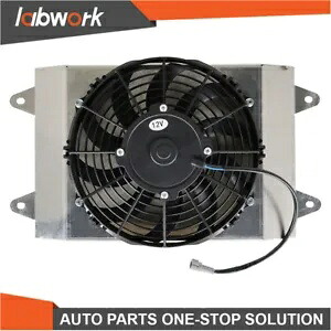 Labwork 高性能冷却ファン ヤマハ バイキング VI YXM700 2016 用 Labwork HIGH PERFORMANCE COOLING FAN FOR YAMAHA Viking VI YXM700 2016 【並行輸入品】
