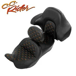 C.C. RIDER 運転席助手席バックレストフルセット ハーレーツーリング 14-23 に適合 C.C. RIDER Driver Passenger Seat Backrest Full Set Fit For Harley Touring 14-23 【並行輸入品】 104,500円