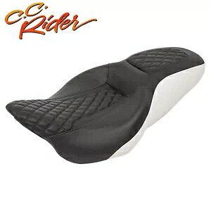 C.C.ライダー運転席助手席ハーレーロードエレクトラグライド 2009-2023 に適合 C.C. RIDER Driver Passenger Seat Fit For Harley Road Electra Glide 2009-2023 【並行輸入品】