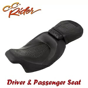 C.C. RIDER ロープロファイル ドライバー + 助手席 ハーレーロードグライド 2009-2023 に適合 C.C. RIDER Low Profile Driver+Passenger Seat Fit For Harley Road Glide 2009-2023 【並行輸入品】 42,240円