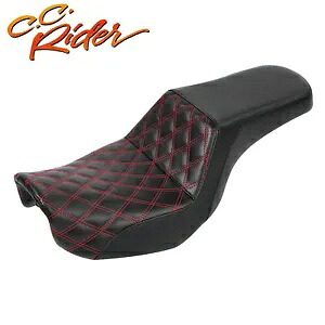 C.C. RIDER 運転席助手席ステップアップシート ハーレーダイナファットボブ 2006-2017 に適合 C.C. RIDER Driver Passenger Step-Up Seat Fit For Harley Dyna Fat Bob 2006-2017 【並行輸入品】 54,120円