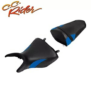 C.C.ライダー ブラック + ブルー 運転席 助手席ピリオンシート ヤマハ YZF R3 15-23用 C.C. RIDER Black+Blue Driver Passenger Pillion Seat Fit For Yamaha YZF R3 15-23 【並行輸入品】 42,240円