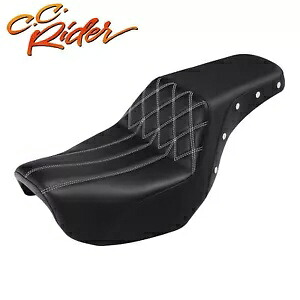C.C. RIDER ステップアップドライバー助手席ハーレー FXD FLD ダイナ 2006-2017 に適合 C.C. RIDER Step Up Driver PassengerSeat Fit For Harley FXD FLD Dyna 2006-2017 【並行輸入品】