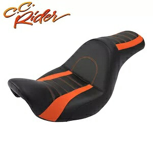 C.C. RIDER 運転席 助手席 2 アップ ステップアップ シート ハーレー ダイナ FXD FLD 06-17 に適合 C.C. RIDER Driver Passenger 2-up Step up Seat Fit For Harley Dyna FXD FLD 06-17 【並行輸入品】