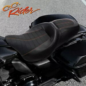 C.C. RIDER 運転席助手席ピリオン ハーレーツーリングモデル 2009-2023 に適合 C.C. RIDER Driver Passenger Seat Pillion Fit For Harley Touring Models 2009-2023 【並行輸入品】 57,420円