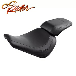 C.C. RIDER ツーピース 運転席 & 助手席 ハーレー FLFB ファットボーイ 18-24 に適合 C.C. RIDER Two Piece Driver & Passenger Seat Fit For Harley FLFB Fat Boy 18-24 【並行輸入品】