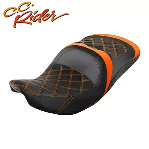 C.C. RIDER 運転席助手席 インディアン チーフ ヴィンテージ 2014-2019 に適合 C.C. RIDER Driver Passenger Seat Fit For Indian Chief Vintage 2014-2019 【並行輸入品】