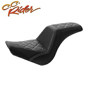 C.C.ライダー運転席助手席ハーレーソフテイルストリートボブFXBB 18-24に適合 C.C. RIDER Driver Passenger Seat Fit For Harley Softail Street Bob FXBB 18-24 【並行輸入品】