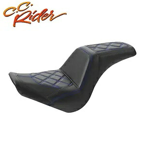 C.C. RIDER ステップアップ運転席助手席ハーレーストリートボブ 2018 以降に適合 C.C. RIDER Step Up Driver Passenger Seat Fit For Harley Street Bob 2018-Later 【並行輸入品】