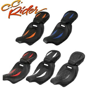 C.C.ライダー運転席助手席ハーレーツーリング CVO ロードグライド 09-23 に適合 C.C. RIDER Driver Passenger Seat Fit For Harley Touring CVO Road Glide 09-23 【並行輸入品】 42,240円