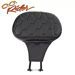 C.C. RIDER ドライバーバックレストパッド ハーレーツーリング CVO ロードグライド 2009-2023 に適合 C.C. RIDER Driver Backrest Pad Fit For Harley Touring CVO Road Glide 2009-2023 【並行輸入品】 45,540円