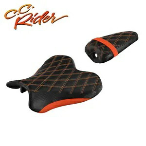 C.C.ライダー運転席 + 助手席同乗席ヤマハ YZF R1 YZFR1 15-23 C.C. RIDER Driver Seat +Passenger Pillion Seat Fit For Yamaha YZF R1 YZFR1 15-23 【並行輸入品】