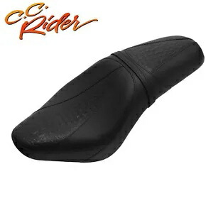 C.C. RIDER ブラック ドライバー + 助手席ピリオンシート ホンダ Rebel 300 500 17-22 に適合 C.C. RIDER Black Driver+Passenger Pillion Seat Fit For Honda Rebel 300 500 17-22 【並行輸入品】 56,760円