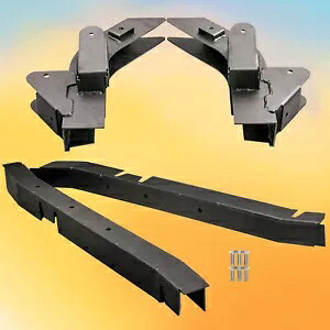 リアトレイルアーム & センタースキッドプレートフレーム錆修理 97-02 ジープラングラー TJ Rear Trail Arm & Center Skid Plate Frame Rust Repair For 97-02 Jeep Wrangler TJ 【並行輸入品】