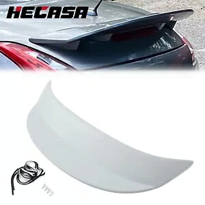 日産 370Z クーペ 2009-2018 プライマーグレーリアトランクスポイラーウイング For Nissan 370Z Coupe 2009-2018 Primer Gray Rear Trunk Spoiler Wing 【並行輸入品】