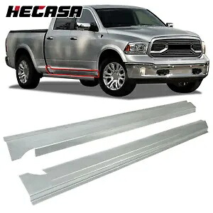 スリップオンロッカーパネルペア 09-18 ダッジラム 1500 2500 3500 クルーキャブ 4DR トラック用 Slip-on Rocker Panels PAIR For 09-18 Dodge Ram 1500 2500 3500 Crew Cab 4DR Truck 【並行輸入品】
