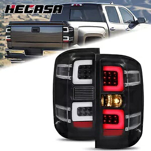 HECASA ペアテールライトシボレーシルバラード GMC シエラ 2014-2018 #GM2801261 HECASA Pair Tail Lights For Chevy Silverado GMC Sierra 2014-2018 #GM2801261 【並行輸入品】