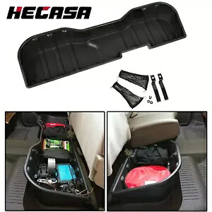 シート下収納ボックス 07-18 シボレー シルバラード 07-2019 GMC シエラ クルーキャブ用 Underseat Storage Box For 07-18 Chevrolet Silverado 07-2019 GMC Sierra Crew Cab 【並行輸入品】