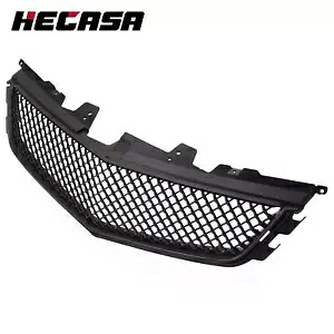 1x フロントバンパーアッパーグリルメッシュグリルキャデラック CTS-V 2008-2014 ブラック ABS 1x Front Bumper Upper Grille Mesh Grill For Cadillac CTS-V 2008-2014 Black ABS 【並行輸入品】