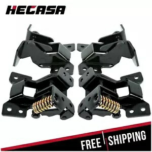 ドアヒンジ 4 個セット 上部下部 1968-1979 シボレー ノバ / カマロ / ファイアバード用 Set Of Door Hinges 4pcs Upper Lower For 1968-1979 Chevy Nova / Camaro / Firebird 【並行輸入品】