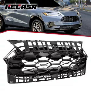 ホンダ HR-V 2023-2024 フロントバンパーアッパーブラックハニカムグリルグリル PP For Honda HR-V 2023-2024 Front Bumper Upper Black Honeycomb Grille Grill PP 【並行輸入品】